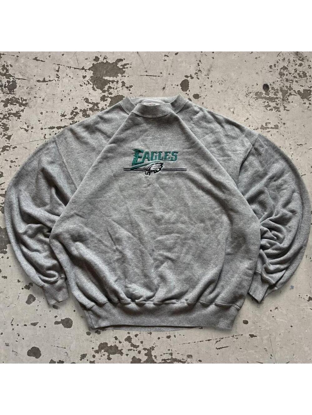 Mens vintage 90s Majestic Athletic Philadelphia Eagles Sweatshirt Size XL
